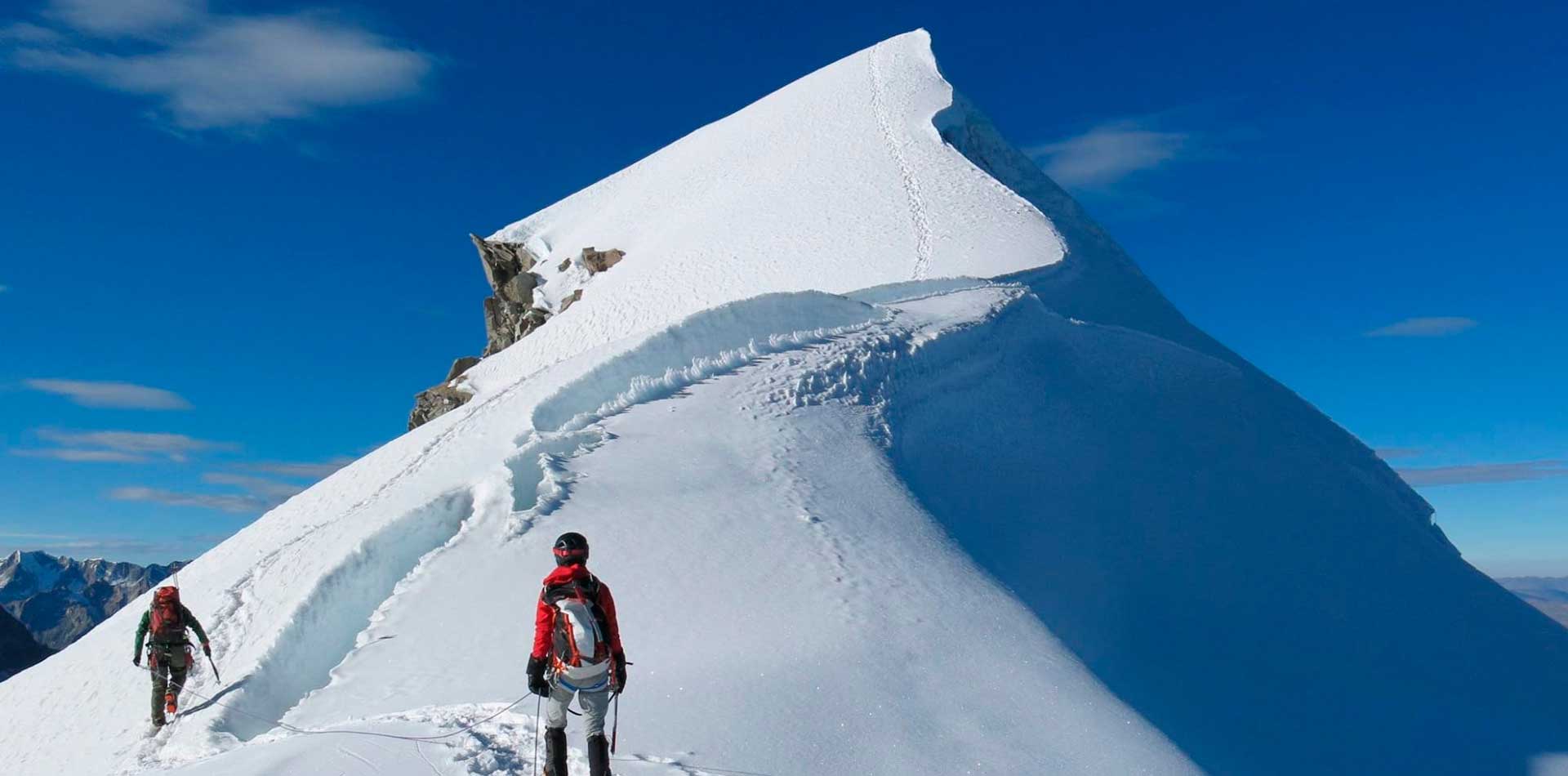 Escalada Nevado Pisco